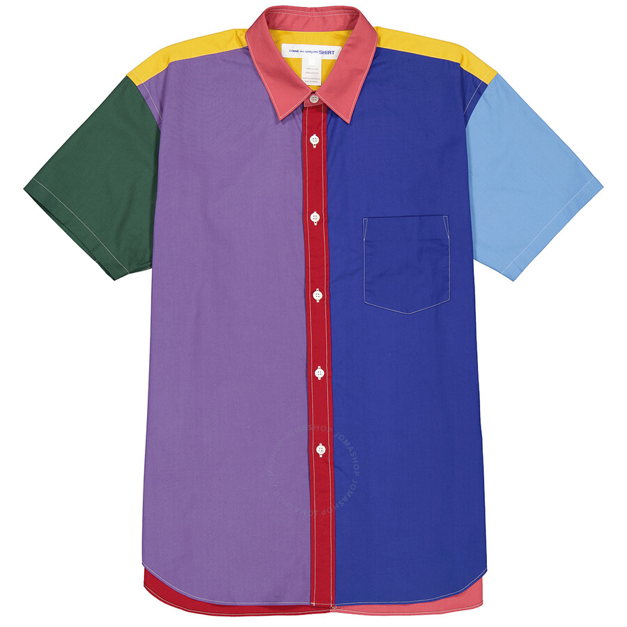 Comme Des Garcons Shirt Colour Block Sweatshirt size S M Comme Des Garcons Shirt Colour Block Sweatshirt size S M